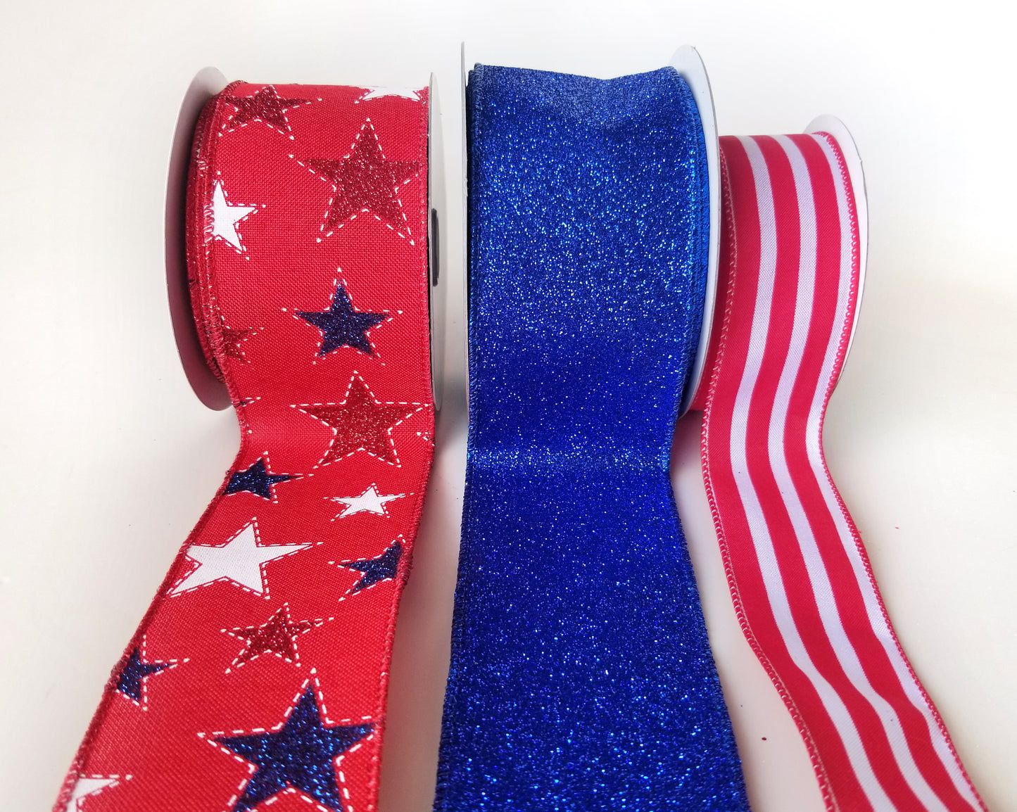 Ribbon Collection | Red Stars & Stripes - Designer DIY