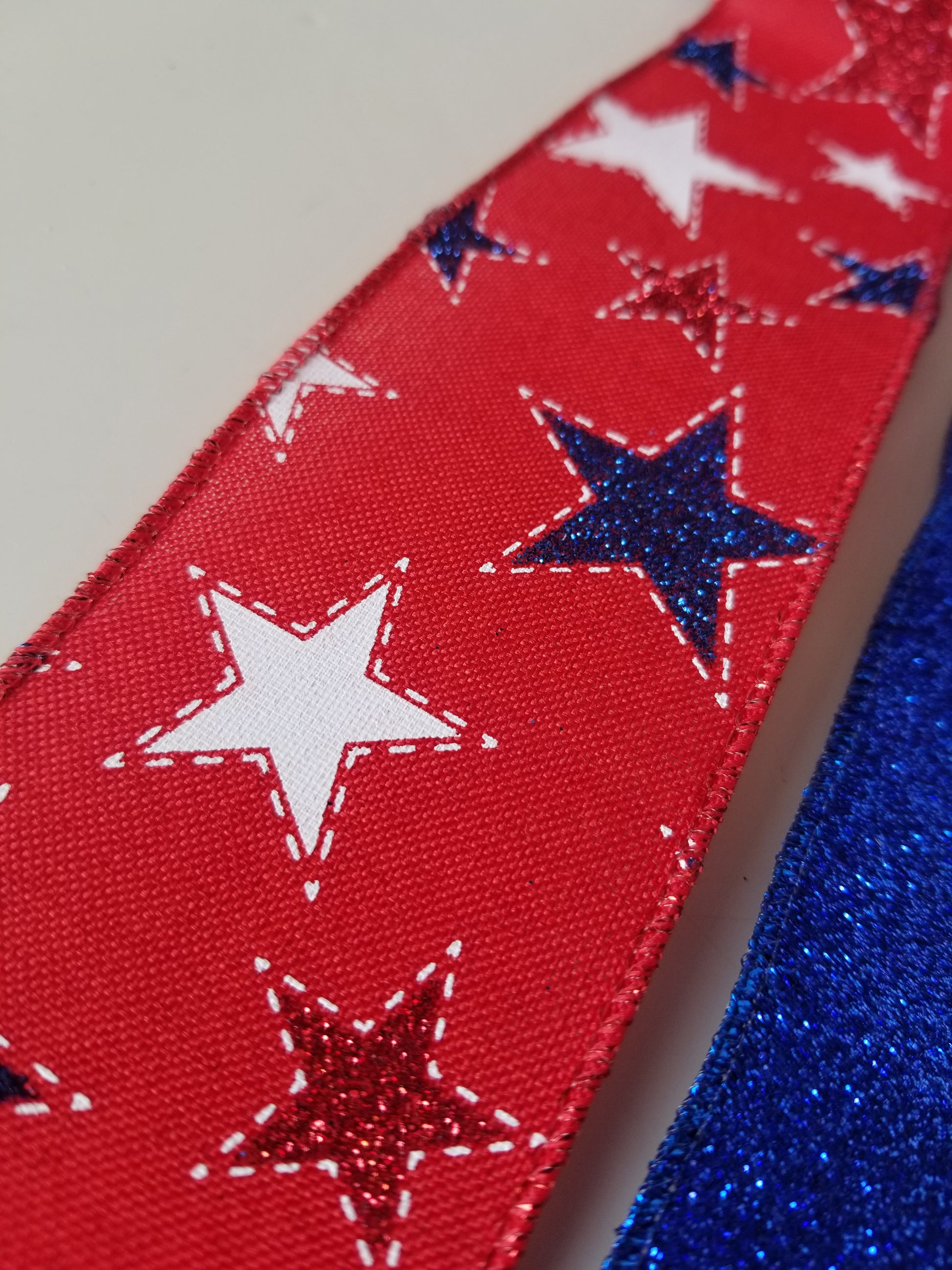 Ribbon Collection | Red Stars & Stripes - Designer DIY