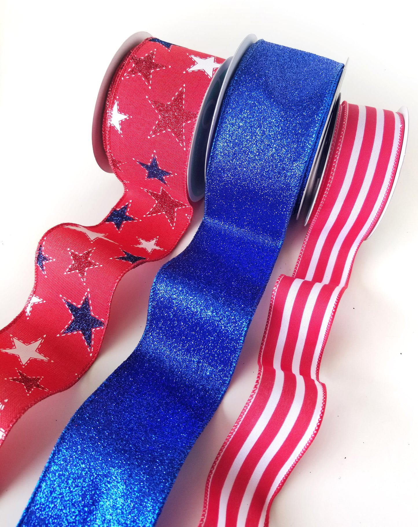 Ribbon Collection | Red Stars & Stripes - Designer DIY