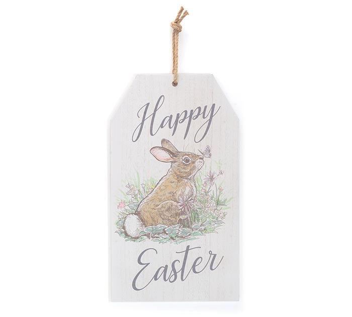 Happy Easter Hanging Tag Sign - Designer DIY