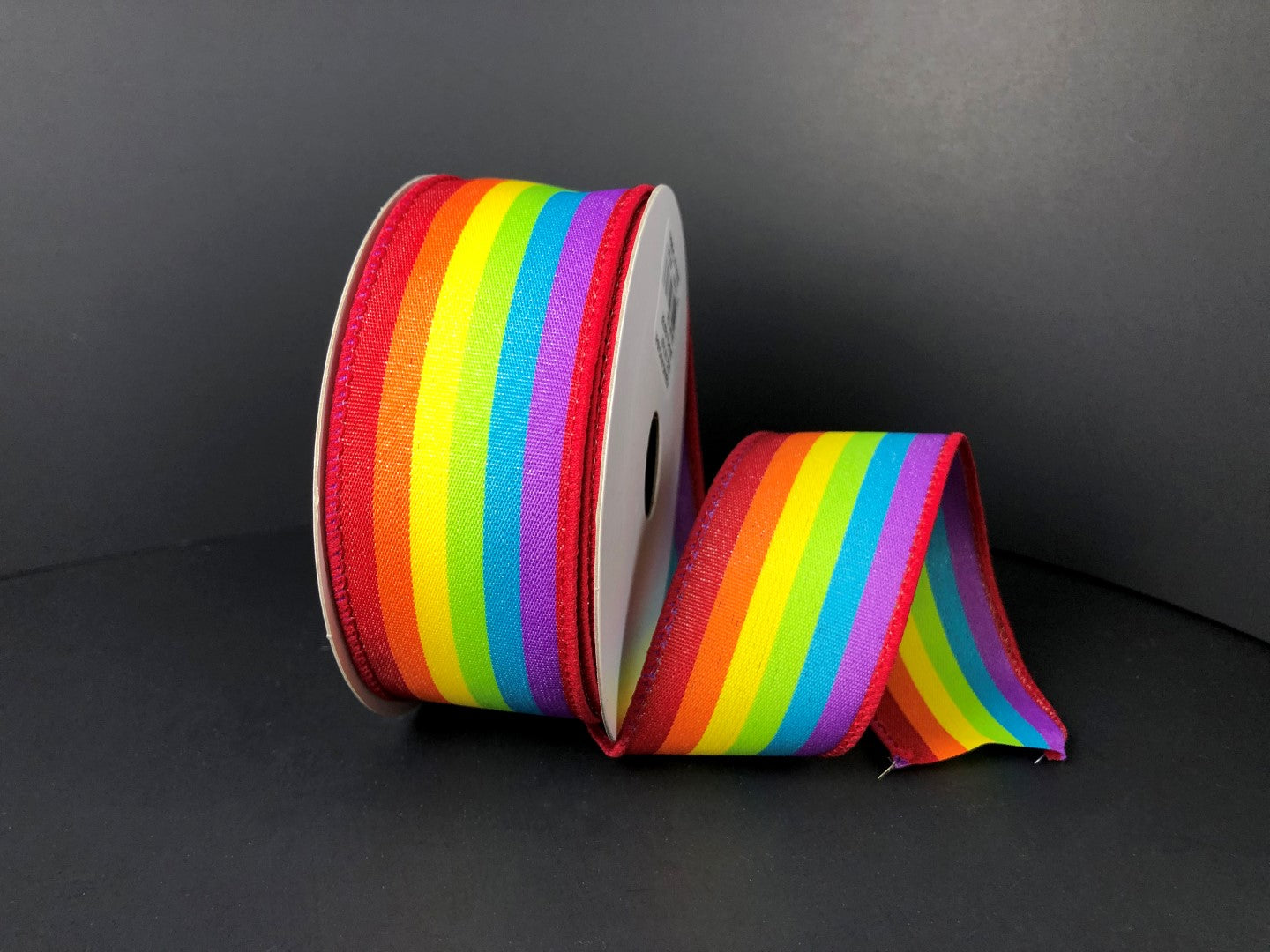 1.5" Rainbow Stripe Ribbon - Designer DIY