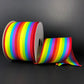 2.5" Rainbow Stripe Ribbon - Designer DIY