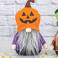 Jack O Lantern Halloween Gnome Shelf Sitter - Designer DIY