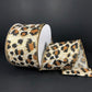 2.5" Metallic Cheetah Ribbon - Designer DIY