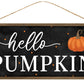 Hello Pumpkin Sign - Designer DIY