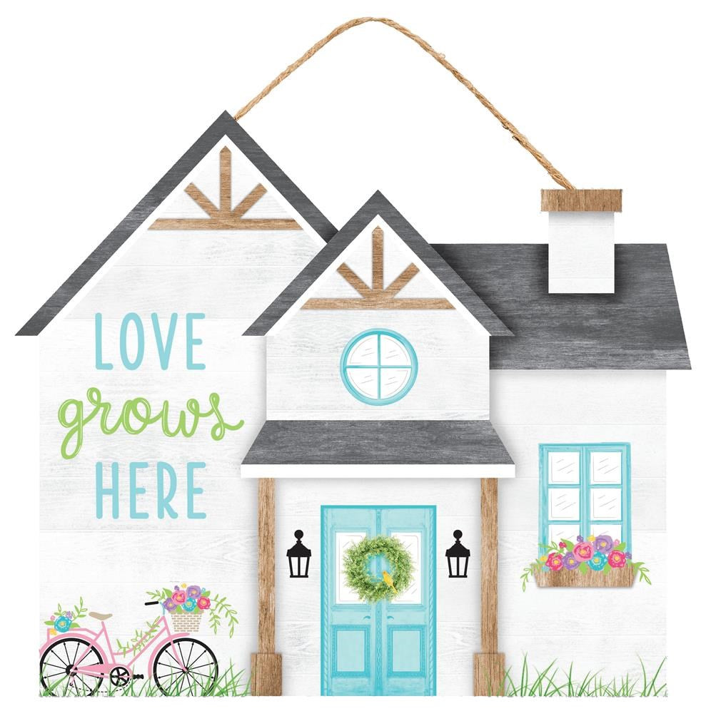 Love Grows Here Sign - Designer DIY