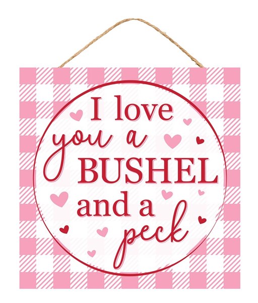 Valentine Sign | Bushel and a Peck - Designer DIY