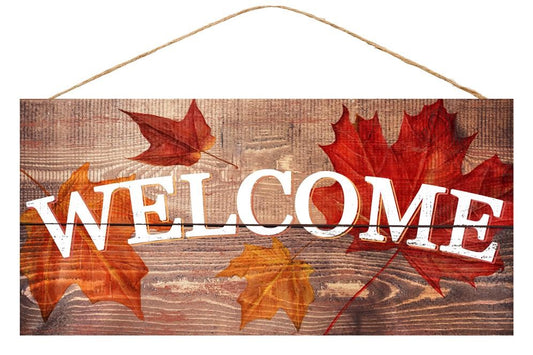 Fall Welcome Sign - Designer DIY