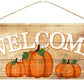Welcome Fall Pumpkin Sign - Designer DIY