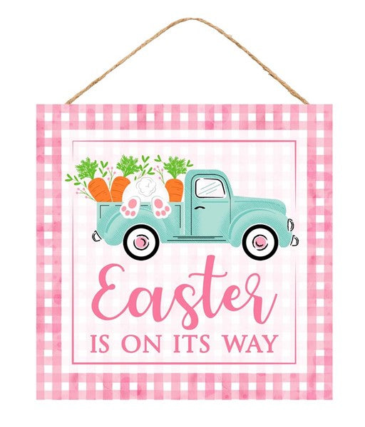 Easter Bunny Truck Sign - Designer DIY