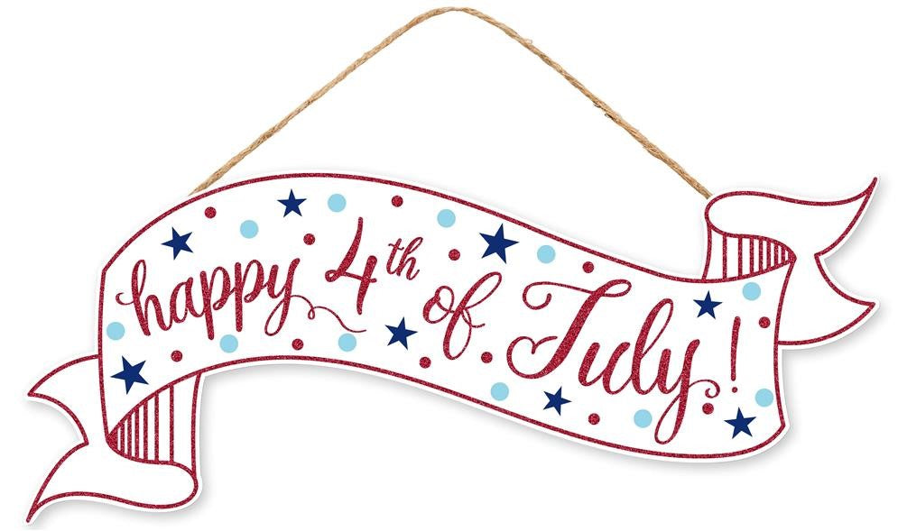 4th of July Banner Sign - Designer DIY