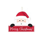 Merry Christmas Santa Sign - Designer DIY