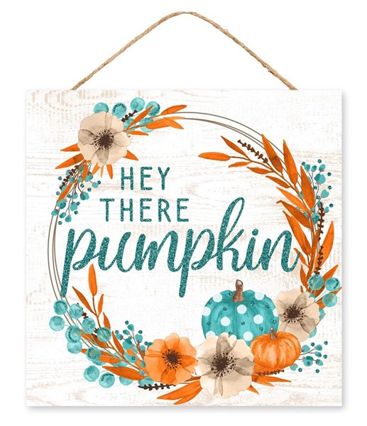 Fall Pumpkin Sign - Designer DIY
