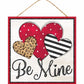 Be Mine Valentine Heart Sign - Designer DIY