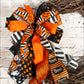 Jack-O-Lantern Handmade Bow - Designer DIY