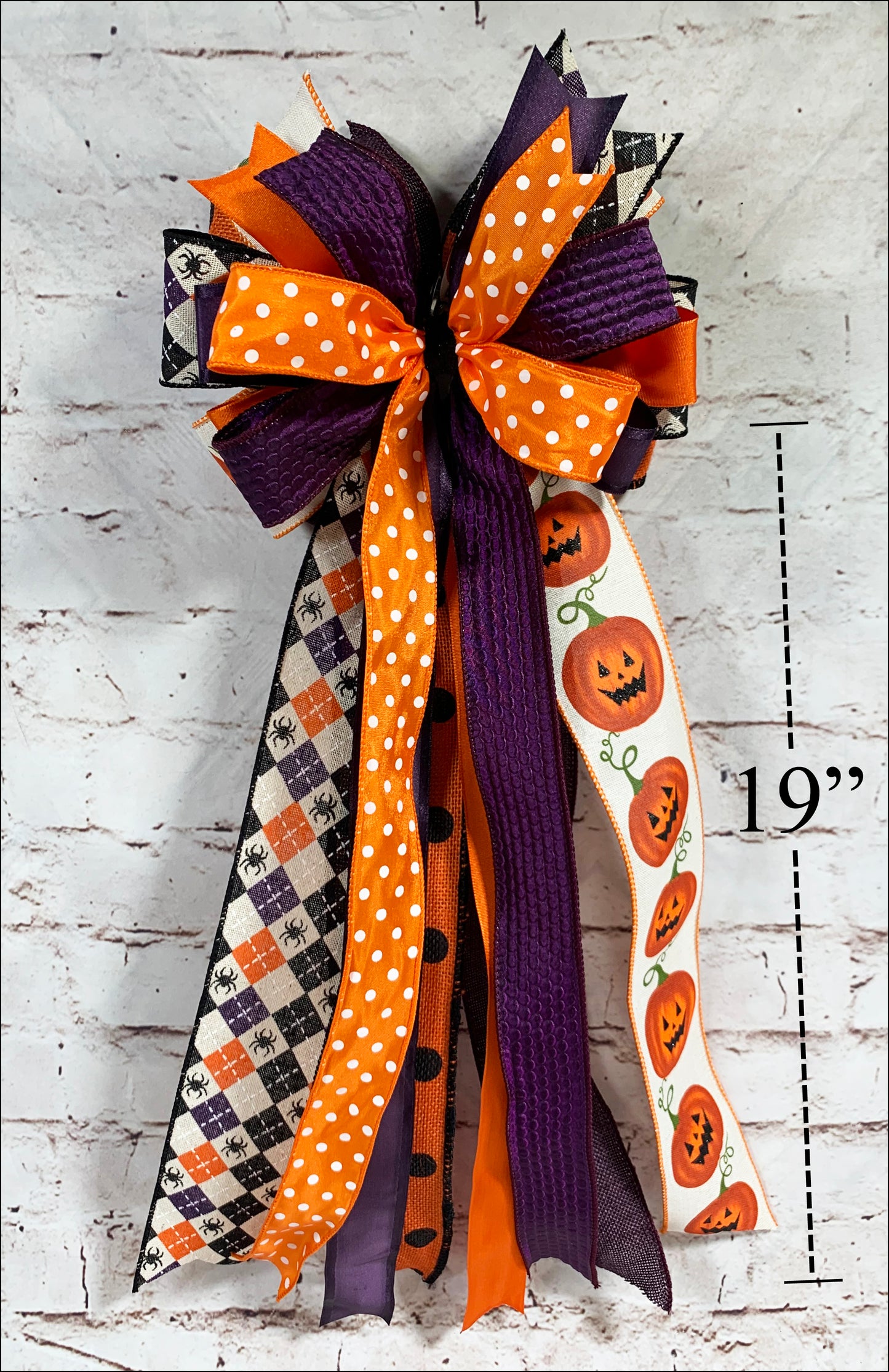 Halloween Handmade Bow - Designer DIY