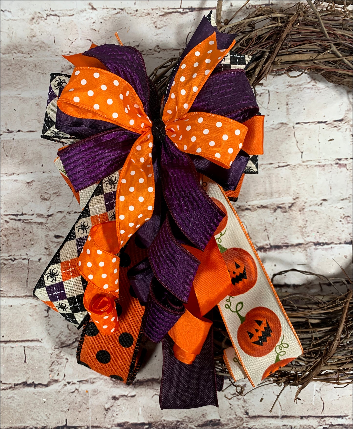 Halloween Handmade Bow - Designer DIY