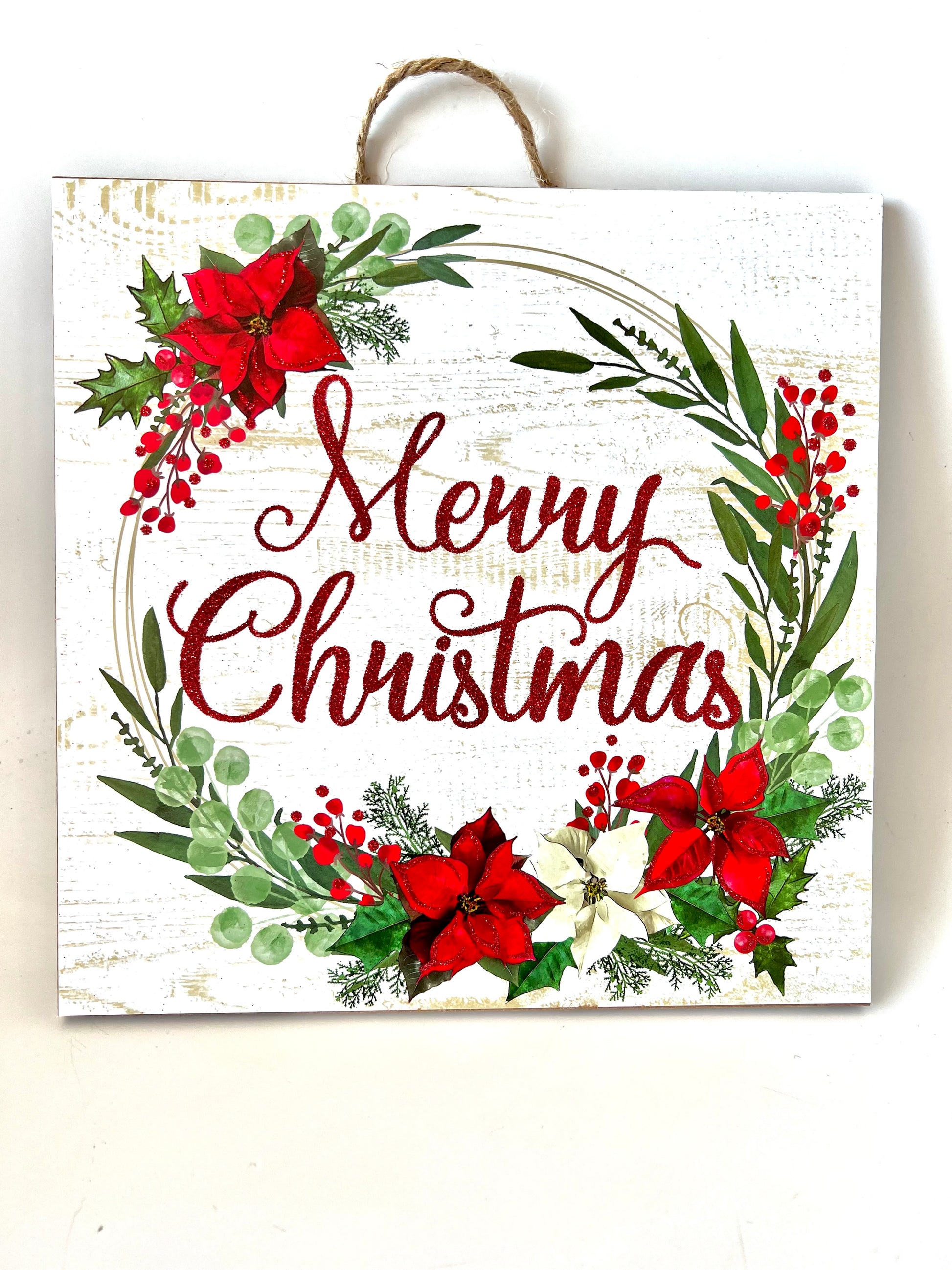Merry Christmas Sign | Poinsettia's | Designer DIY merry-christmas-sign-poinsettia-s-designer-diy
