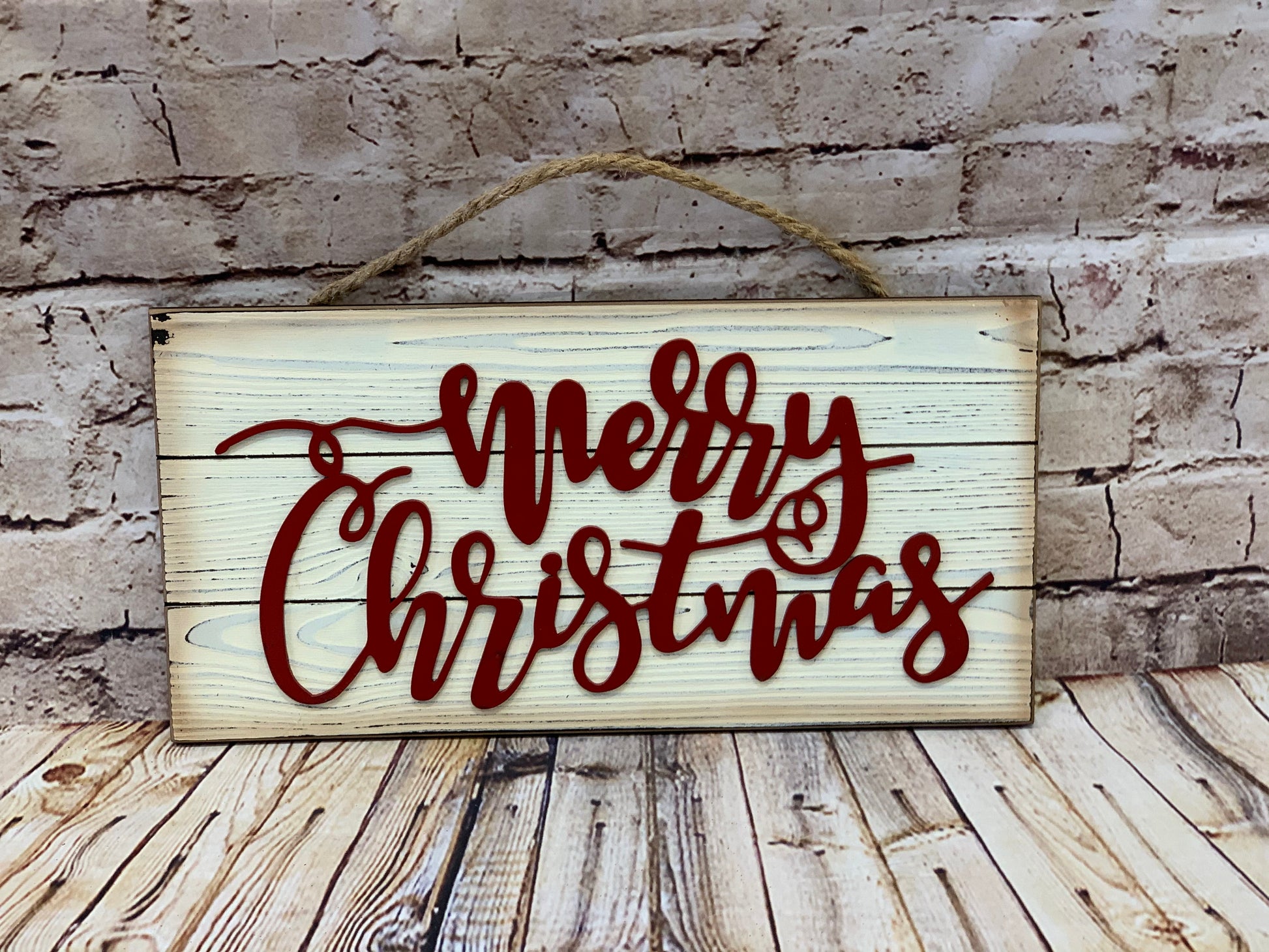 Merry Christmas | Christmas Sign - Designer DIY