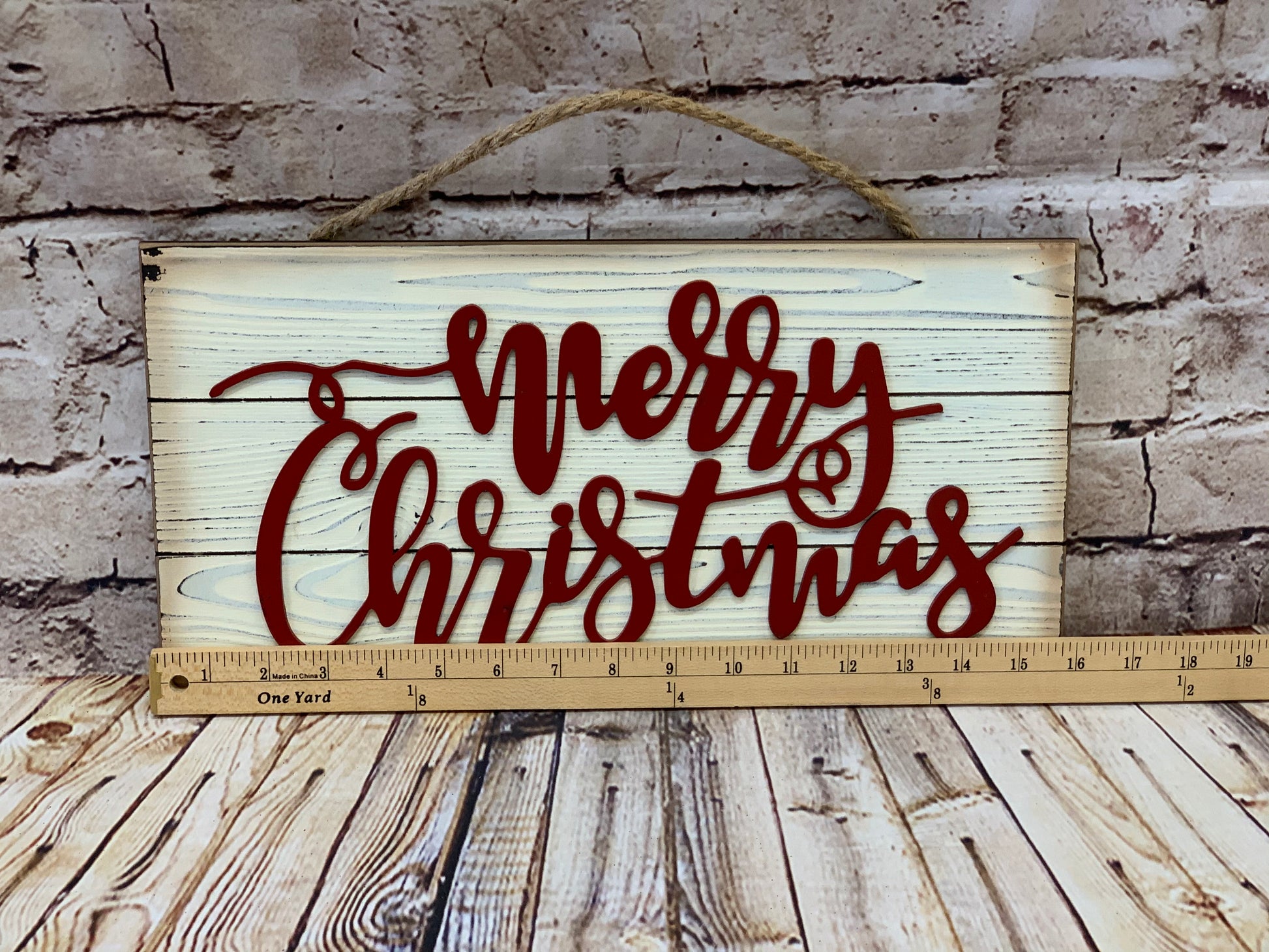 Merry Christmas | Christmas Sign - Designer DIY
