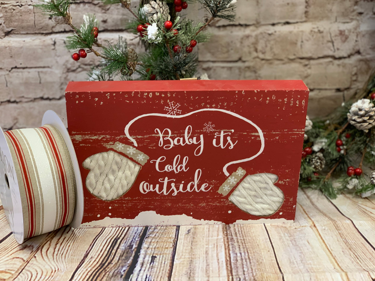 Baby It's Cold Outside Sign - Designer DIY