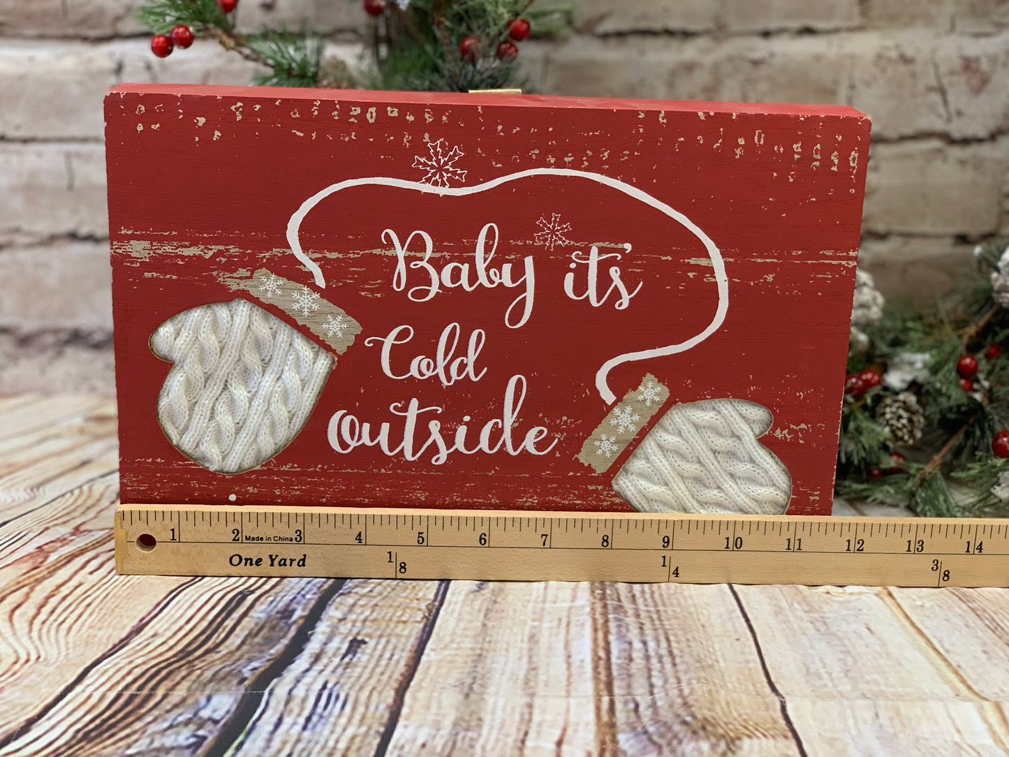 Baby It's Cold Outside Sign - Designer DIY