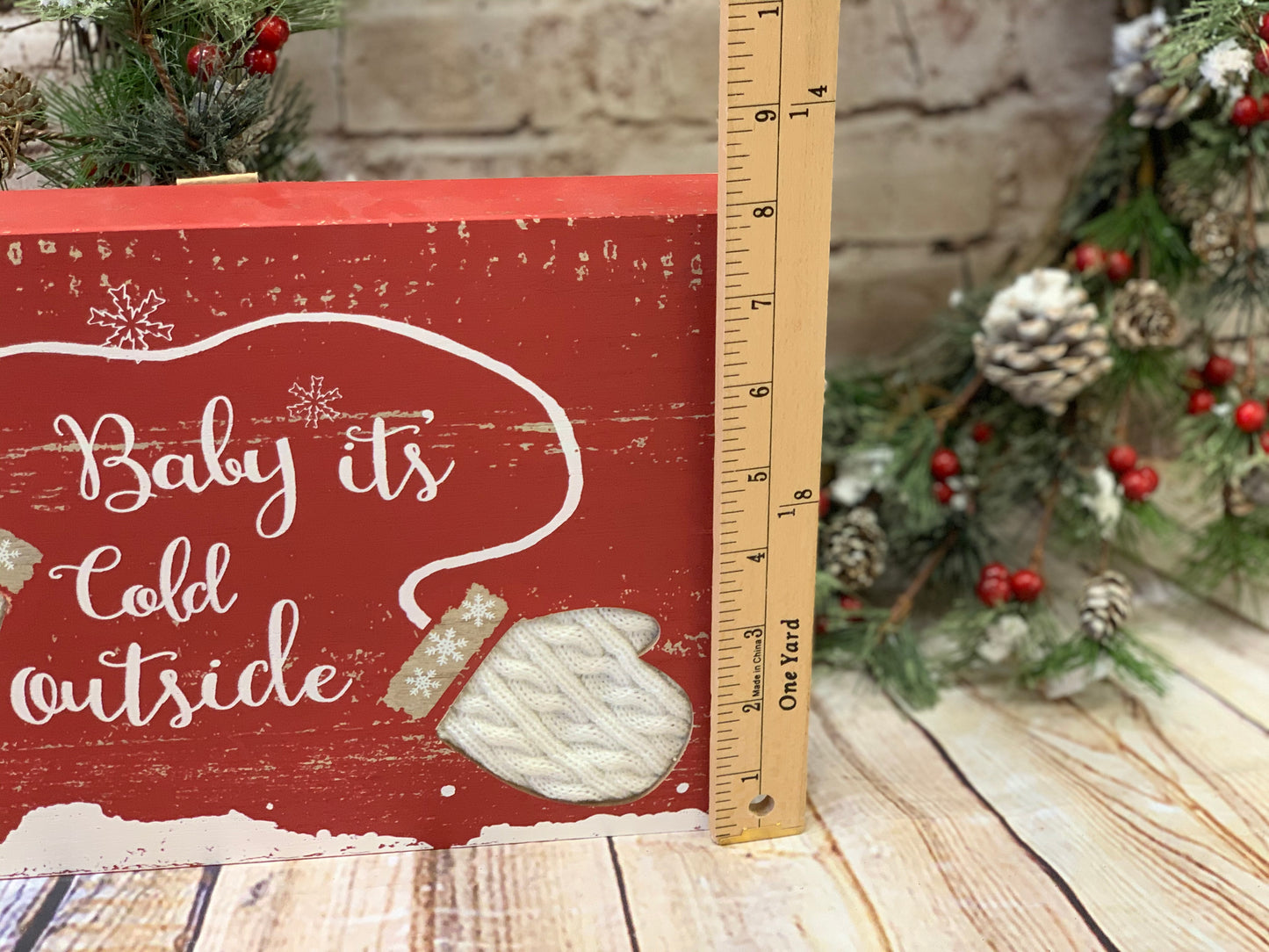 Baby It's Cold Outside Sign - Designer DIY