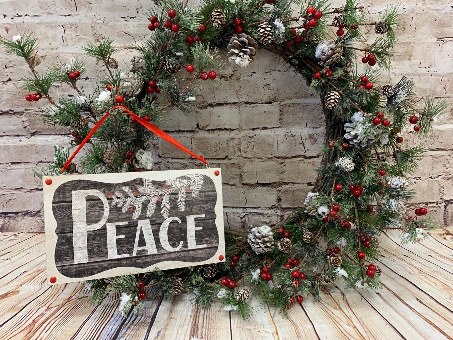 Peace | Holiday Sign - Designer DIY