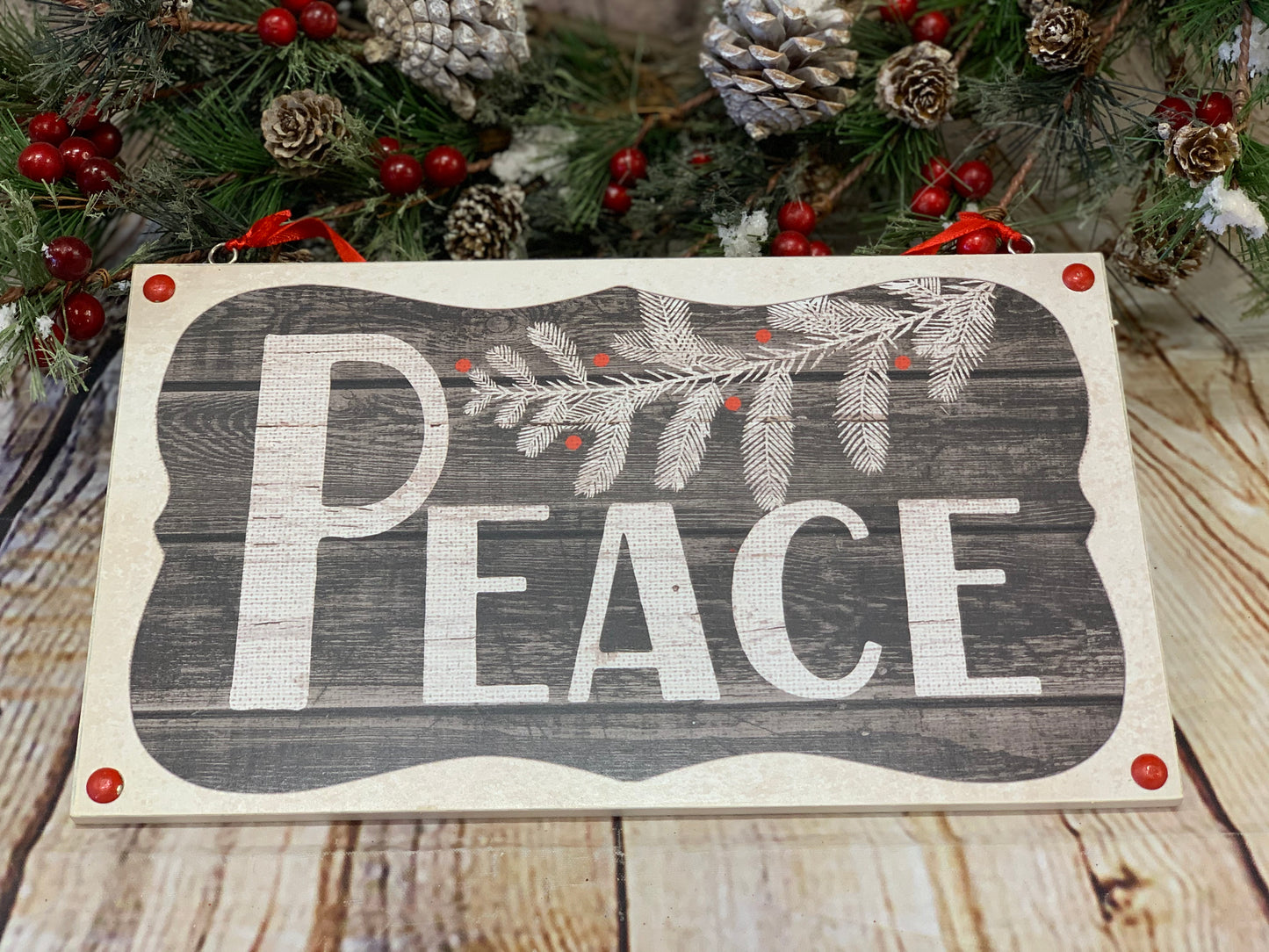 Peace | Holiday Sign - Designer DIY