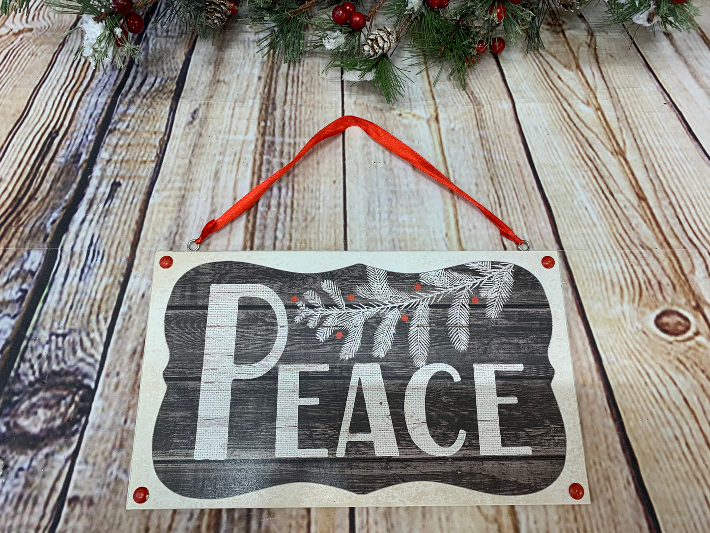 Peace | Holiday Sign - Designer DIY