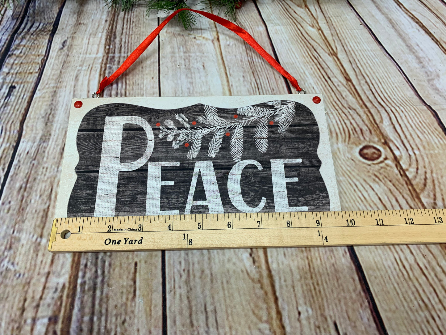 Peace | Holiday Sign - Designer DIY