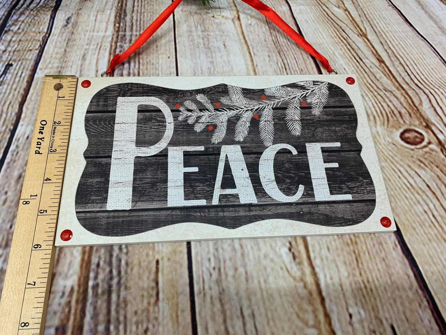 Peace | Holiday Sign - Designer DIY