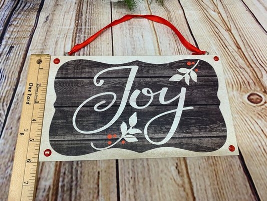 Joy | Holiday Sign - Designer DIY