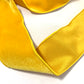 2.5" Yellow Velvet DESIGNER Ribbon | Lemon - Designer DIY
