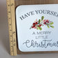 Have Yourself a Merry Little Christmas Sign - Designer DIY