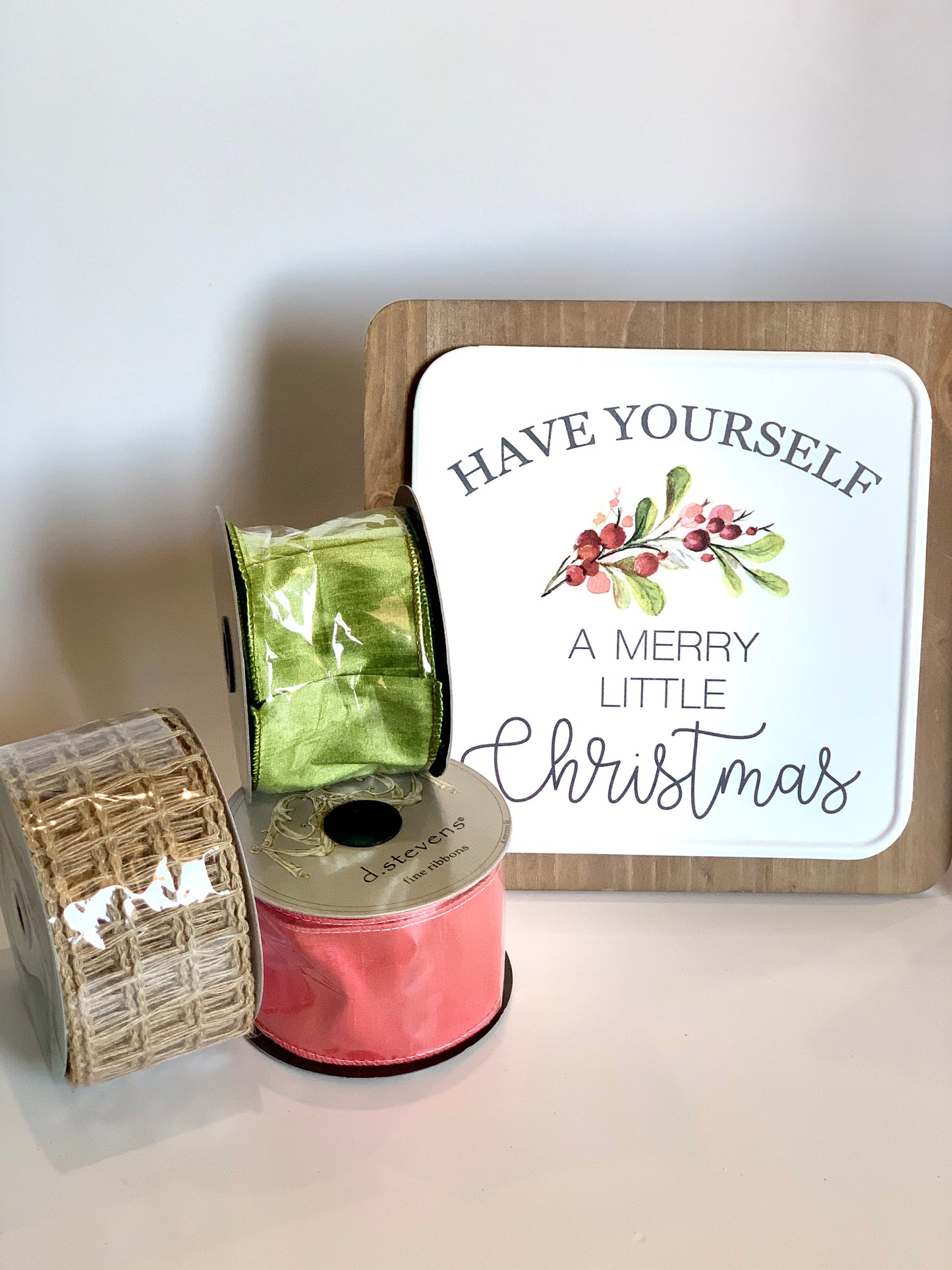 Have Yourself a Merry Little Christmas Sign - Designer DIY