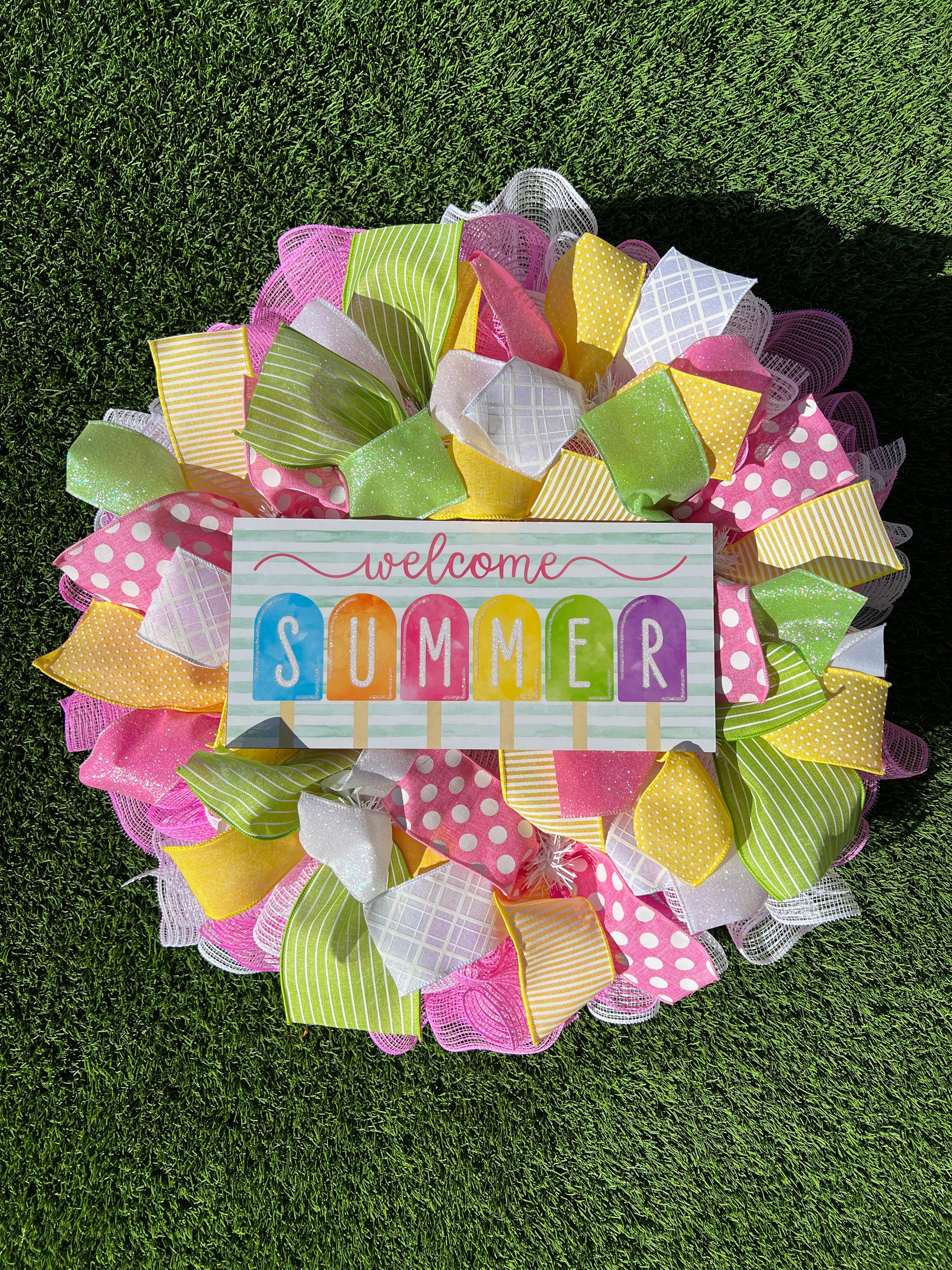 Summer Wreath Kit | Popsicles - Designer DIY