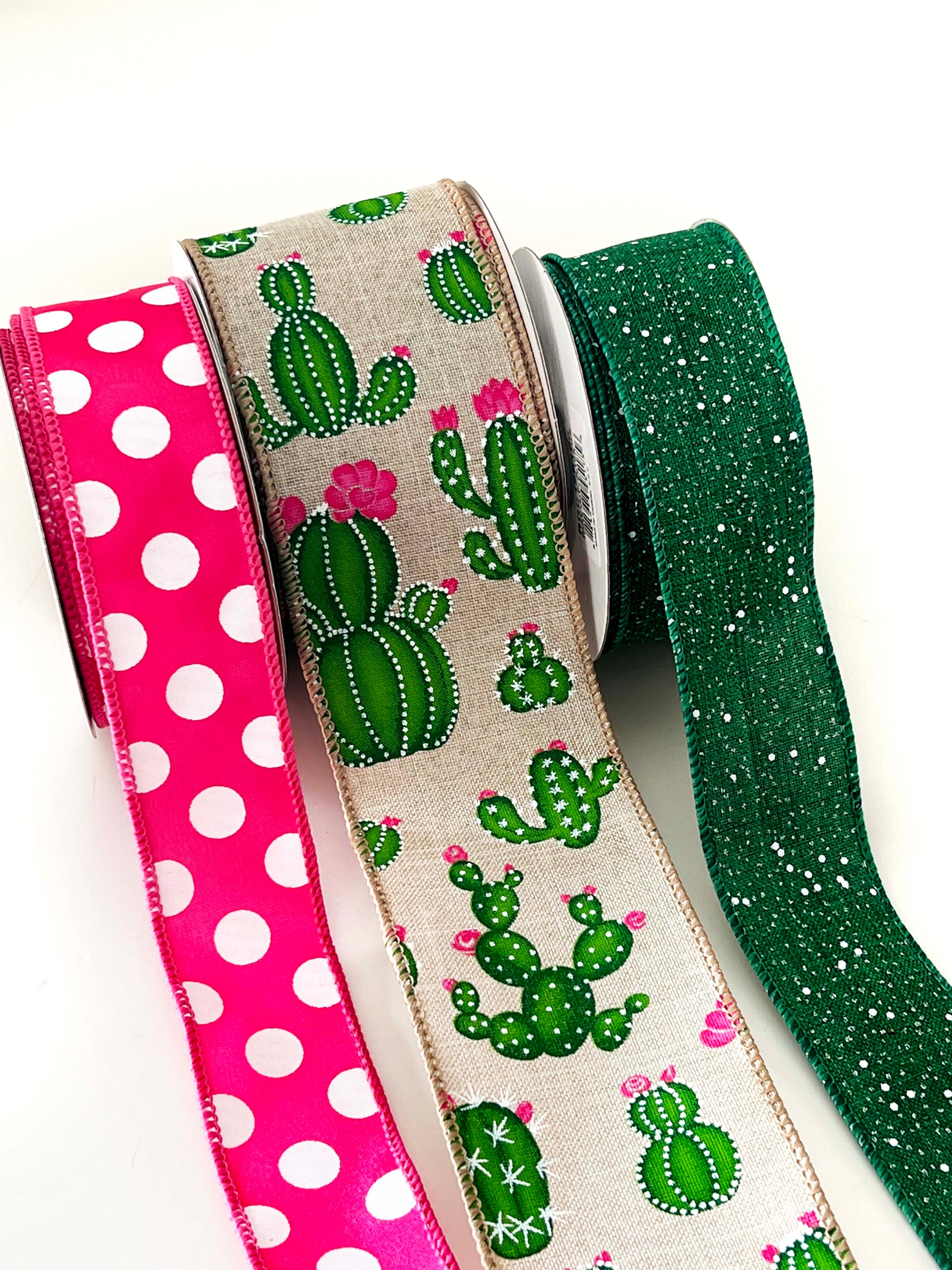 Ribbon Collection | Summer Cactus - Designer DIY