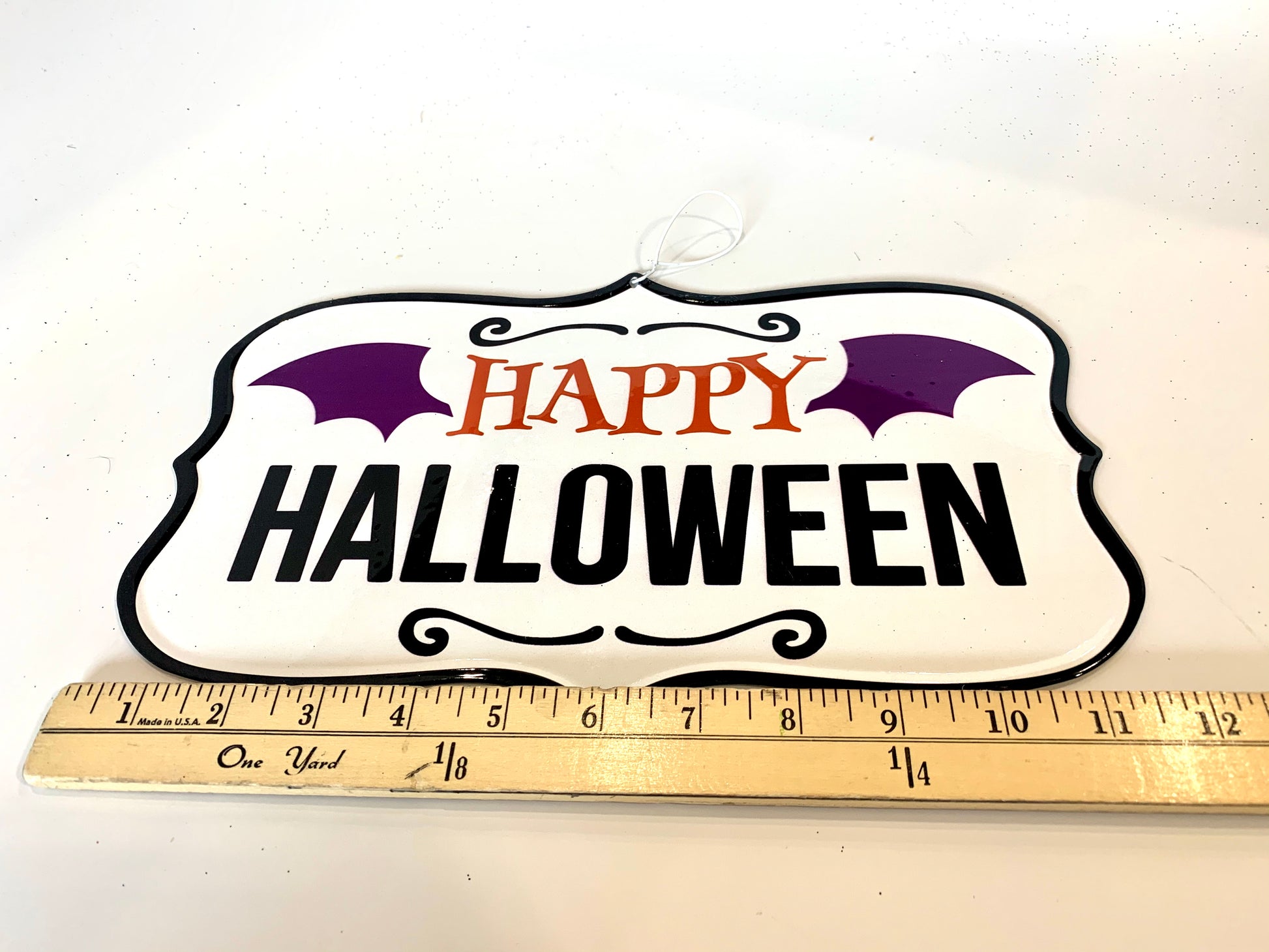 Happy Halloween Metal Sign - Designer DIY