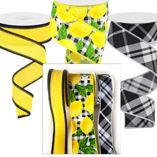 Ribbon Collection | Lemon - Designer DIY
