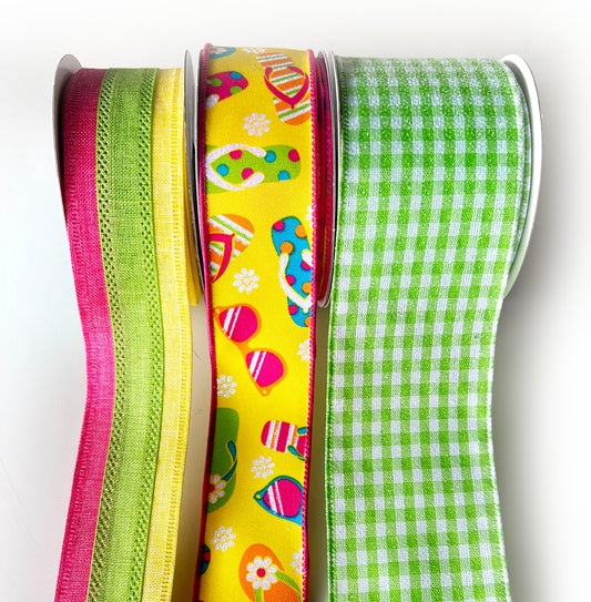 Ribbon Collection | Summer Flip Flops - Designer DIY