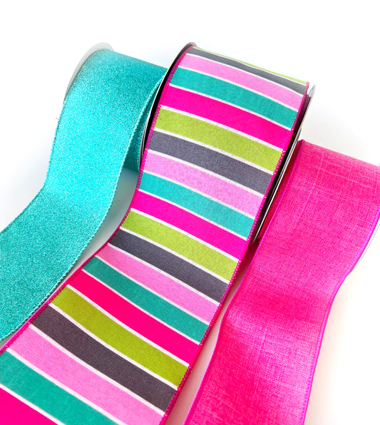 Ribbon Collection | Colorful Stripes - Designer DIY