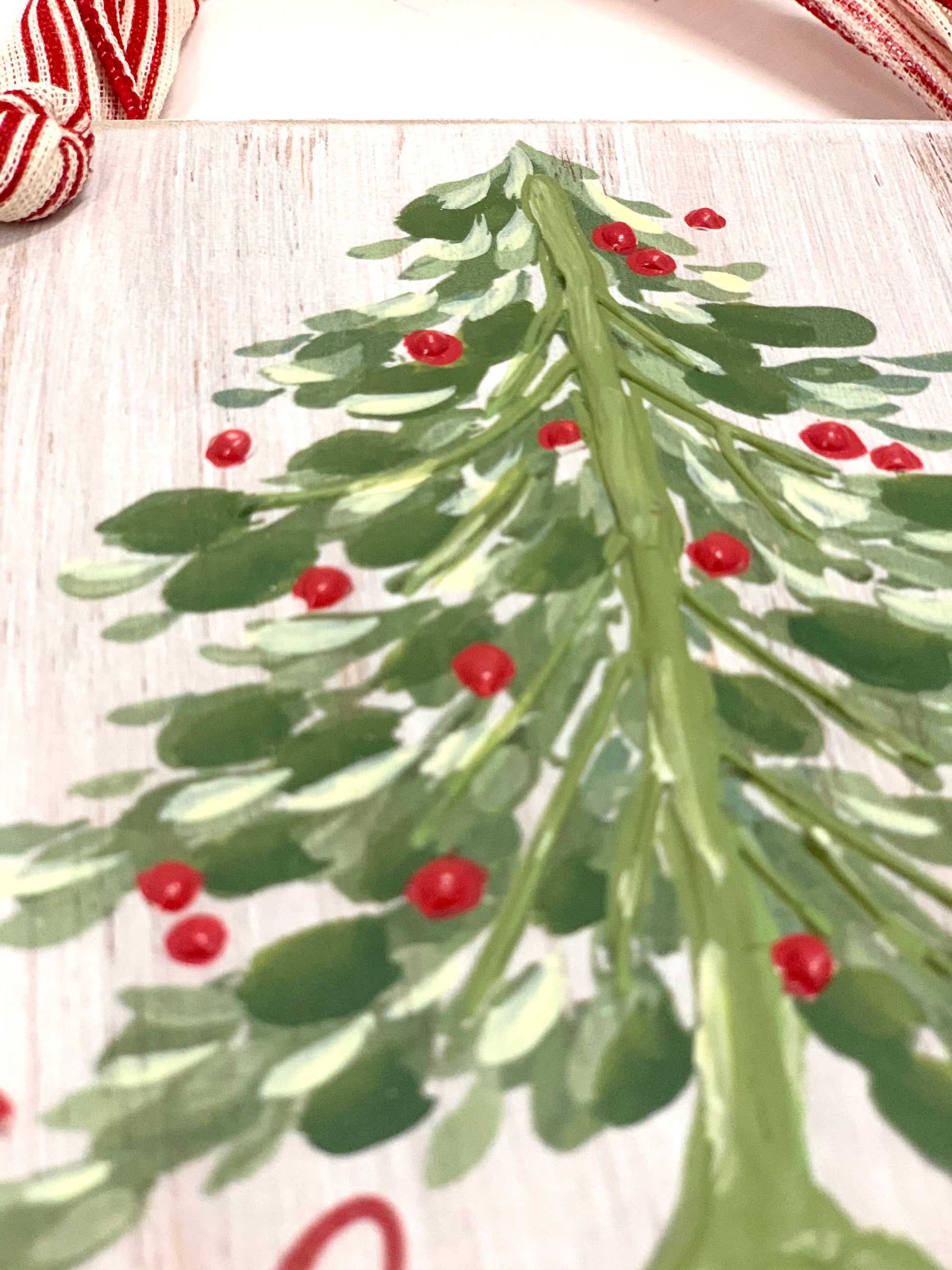 Hope Christmas Wood Sign | Ornament - Designer DIY