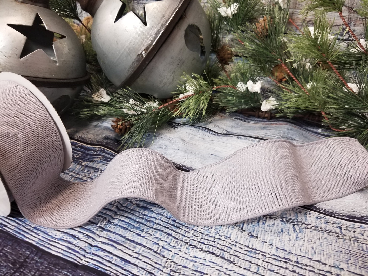 2.5" Light Gray Ribbon - Designer DIY