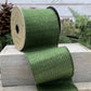 4" Green Knit DESIGNER Ribbon - 5 Yards - Designer DIY