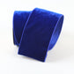 4" Royal Blue Velveteen DESIGNER Ribbon - Designer DIY
