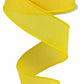 1.5" Yellow Solid Ribbon - Designer DIY