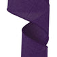 2.5" Purple Solid Ribbon - Designer DIY