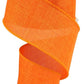 2.5" Orange Solid Ribbon - Designer DIY