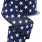 1.5" Navy Blue Star Ribbon - Designer DIY